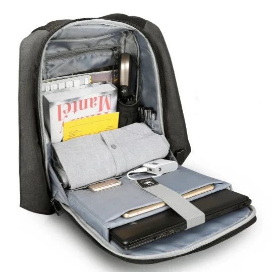 sac à dos anti-vol fermeture arrière