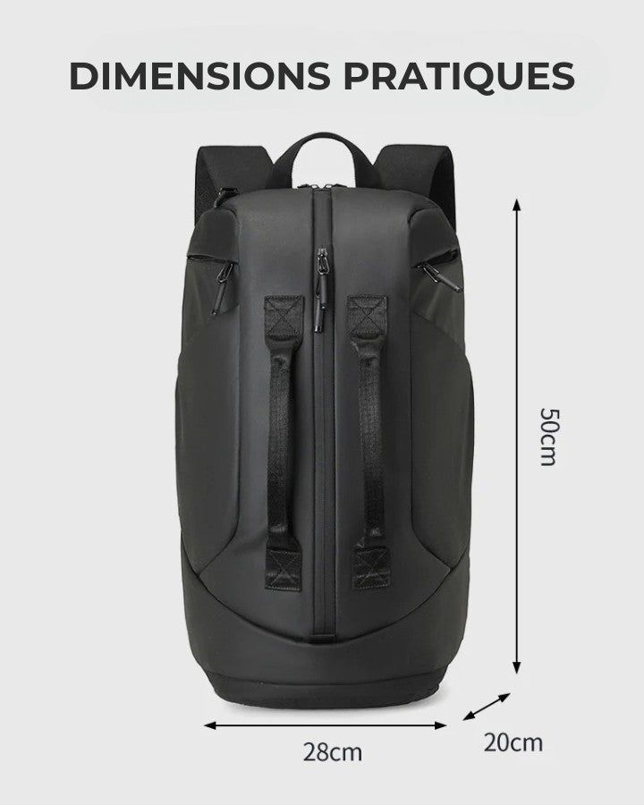 sac à dos avec système de rangement chaussures