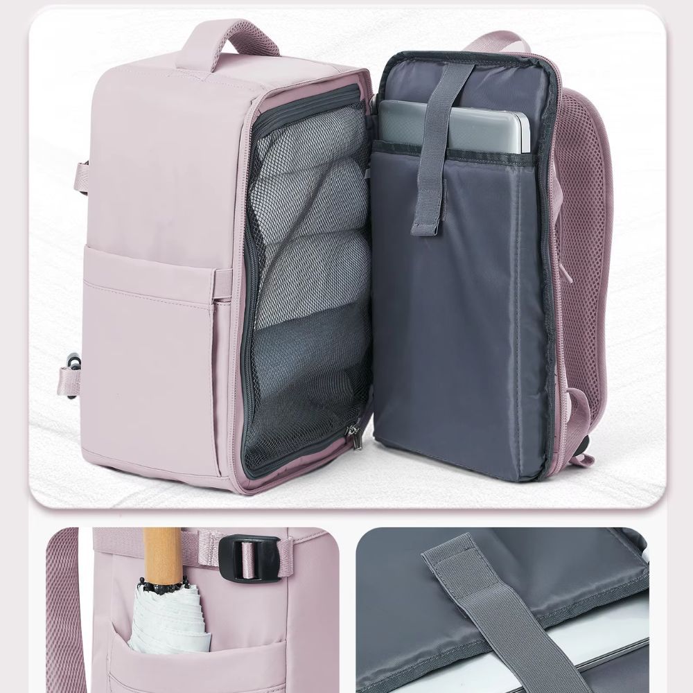 sac à dos confortable pour transport aérien