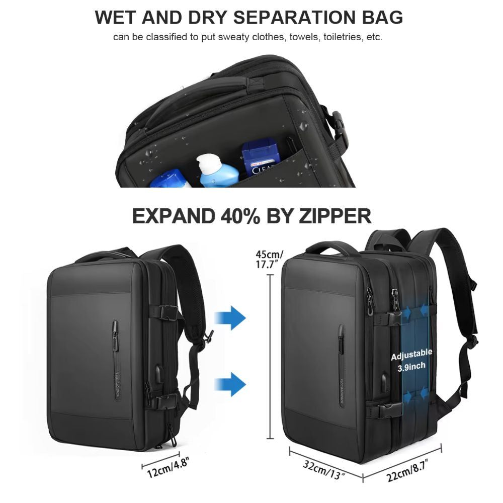 sac à dos de voyage pour homme et femme