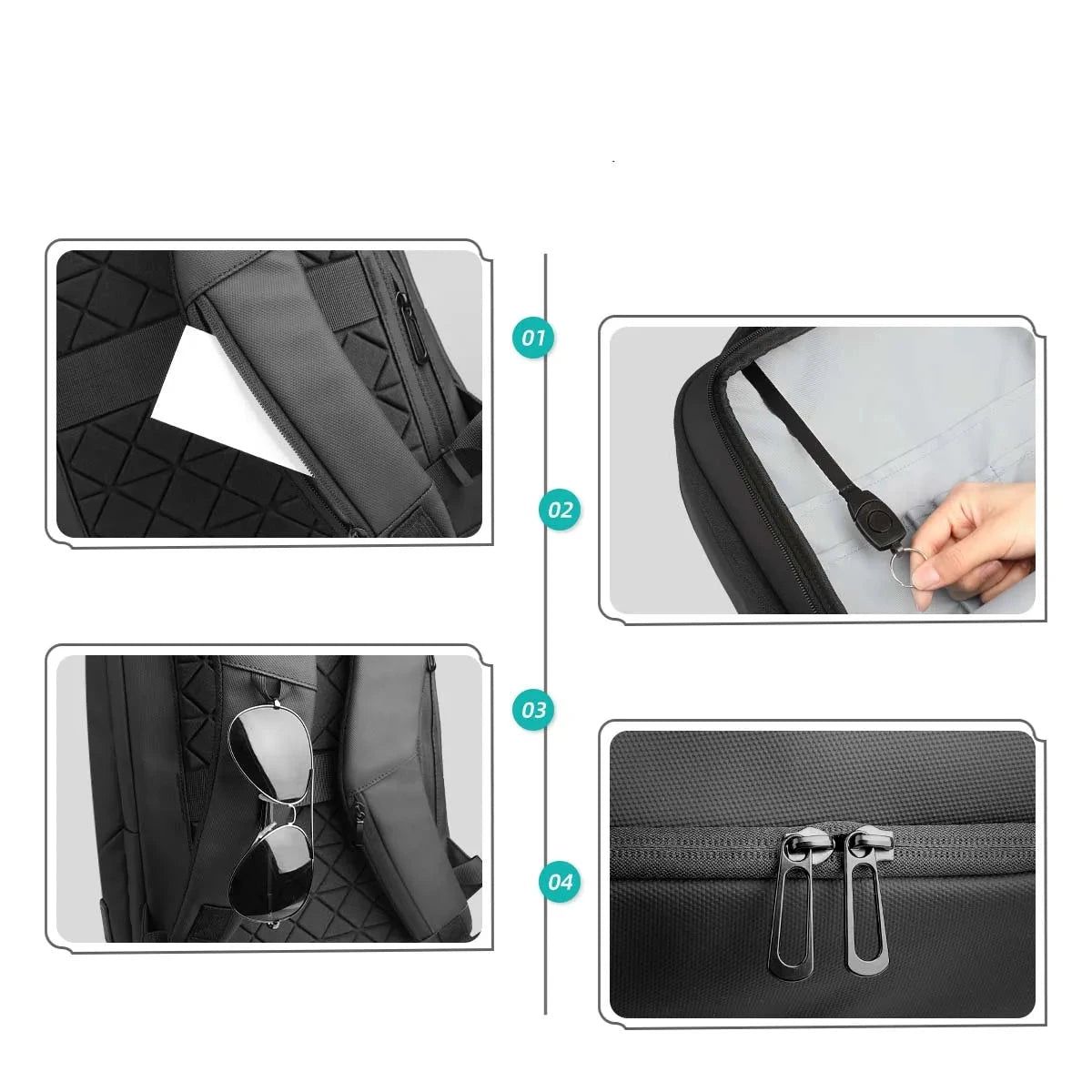 sac à dos durable homme pour le bureau