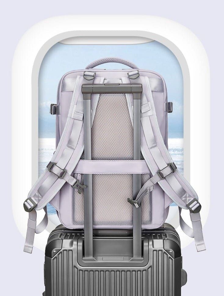 sac à dos élégant pour femme en voyage