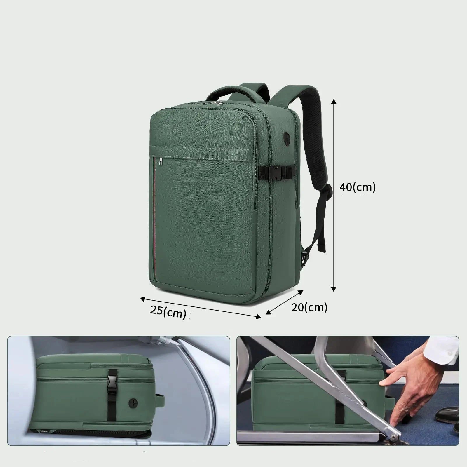 sac à dos unisexe 40 x 20 x 25 cm