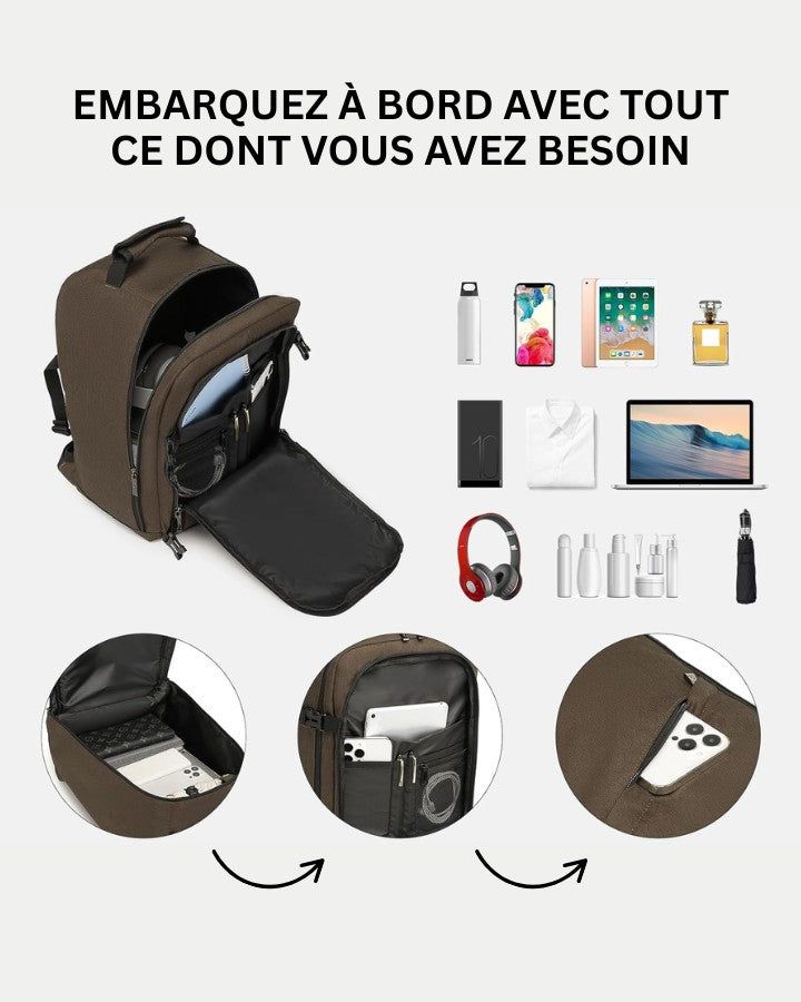 sac à dos format cabine pour avion