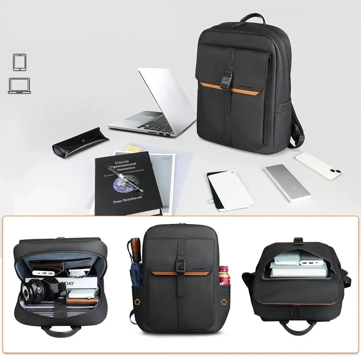 sac à dos homme pour la ville imperméable