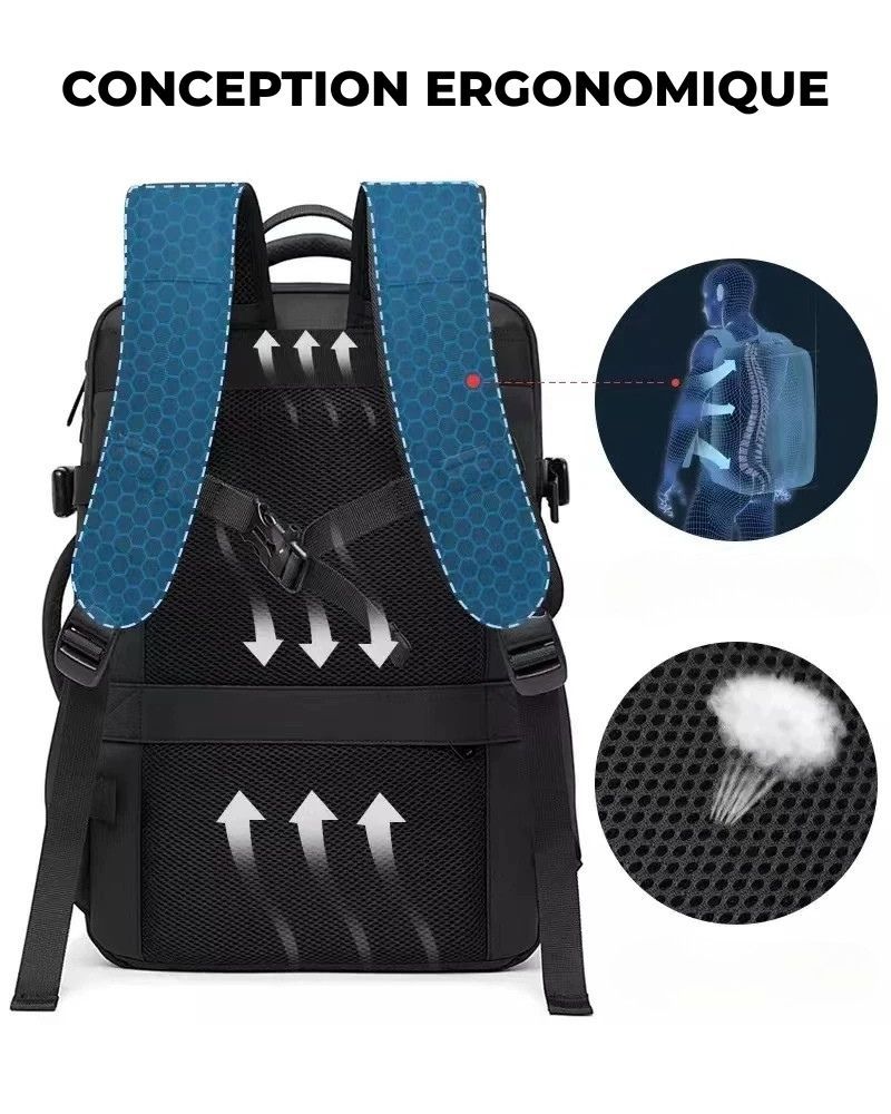 sac à dos modulable pour un confort personnalisé