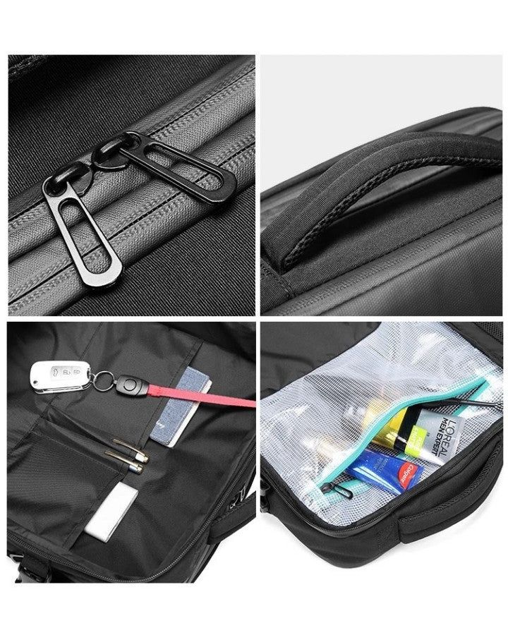 sac à dos multifonctionnalité compressible