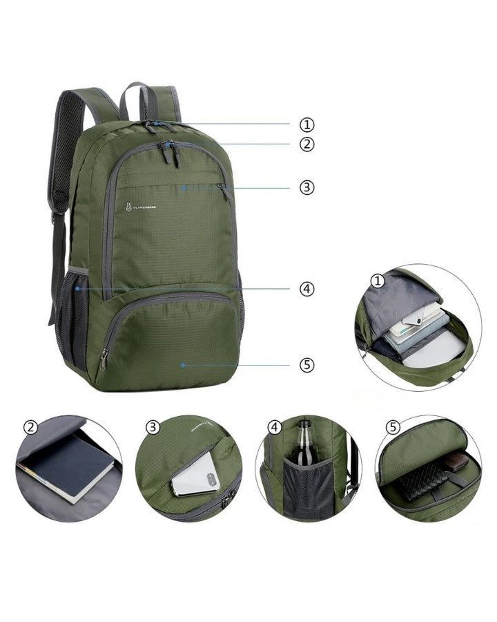 sac à dos multifonctionnel en nylon