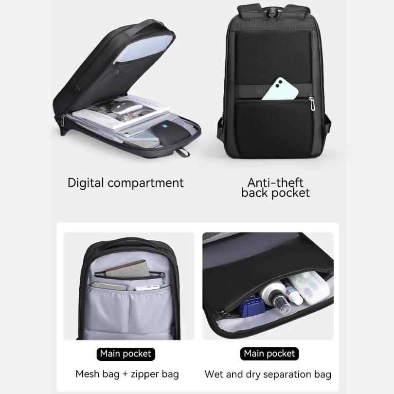 sac à dos ordinateur 14 pouces avec poches