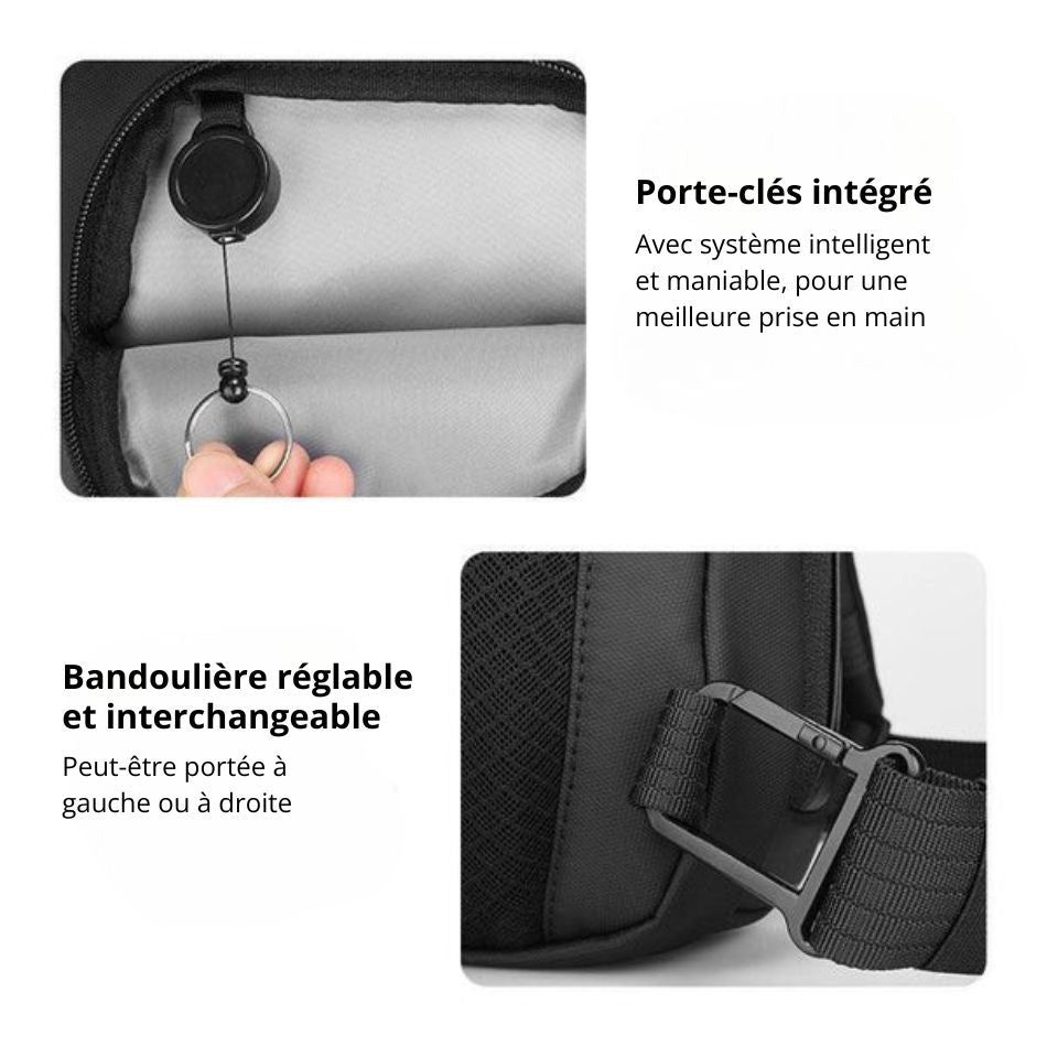 sac à dos pour tablette avec bandoulière