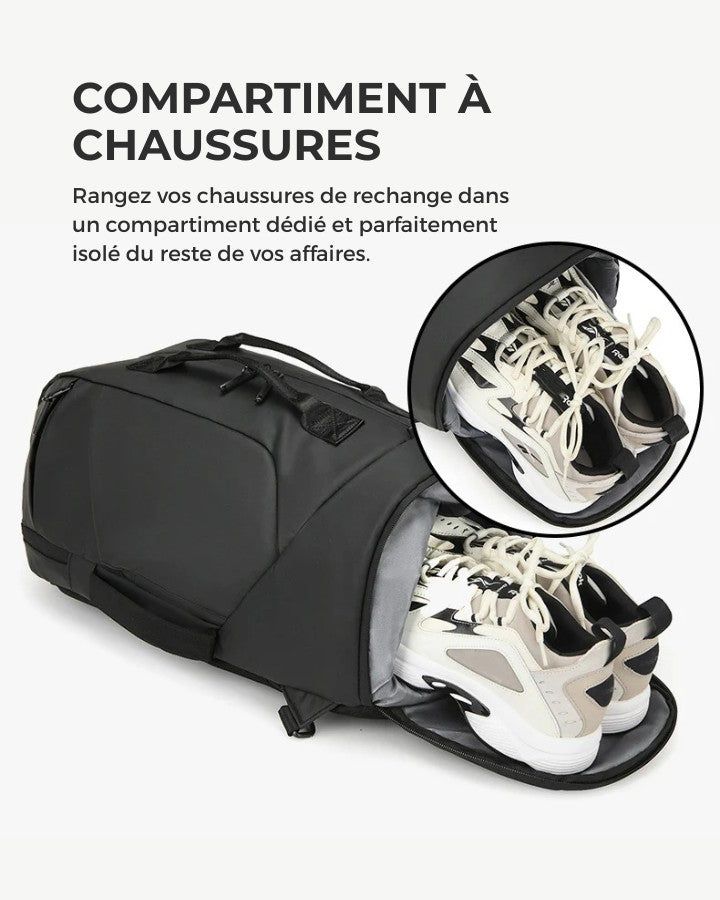sac à dos pour transporter des chaussures