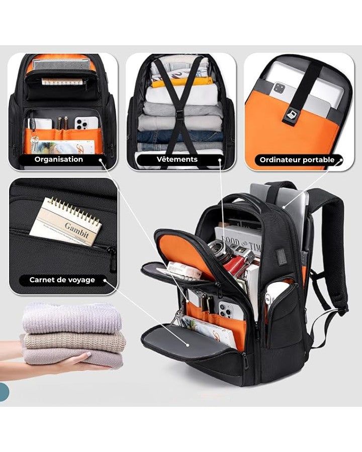 sac à dos résistant pour aventure