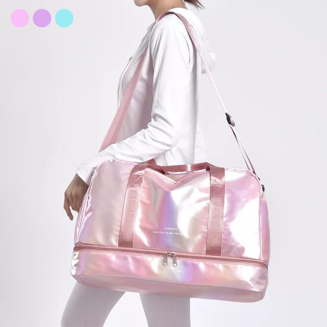 sac de voyage design à double fond