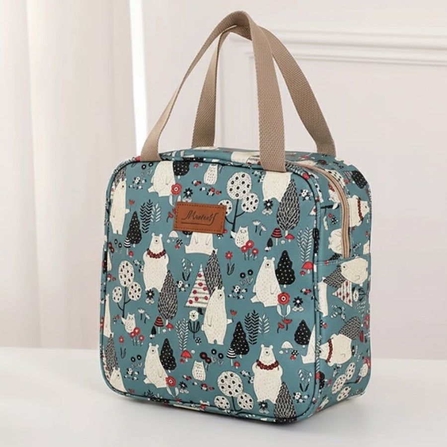sac de voyage motif ourson nordique