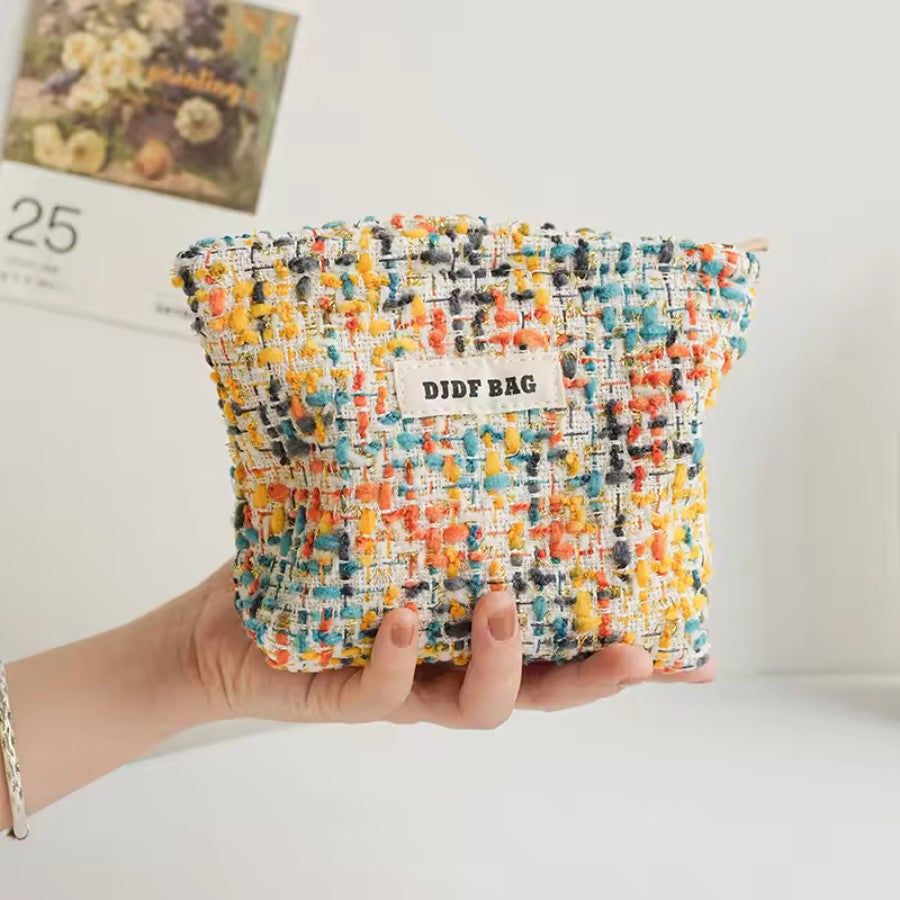 trousse de toilette colorée pour femme