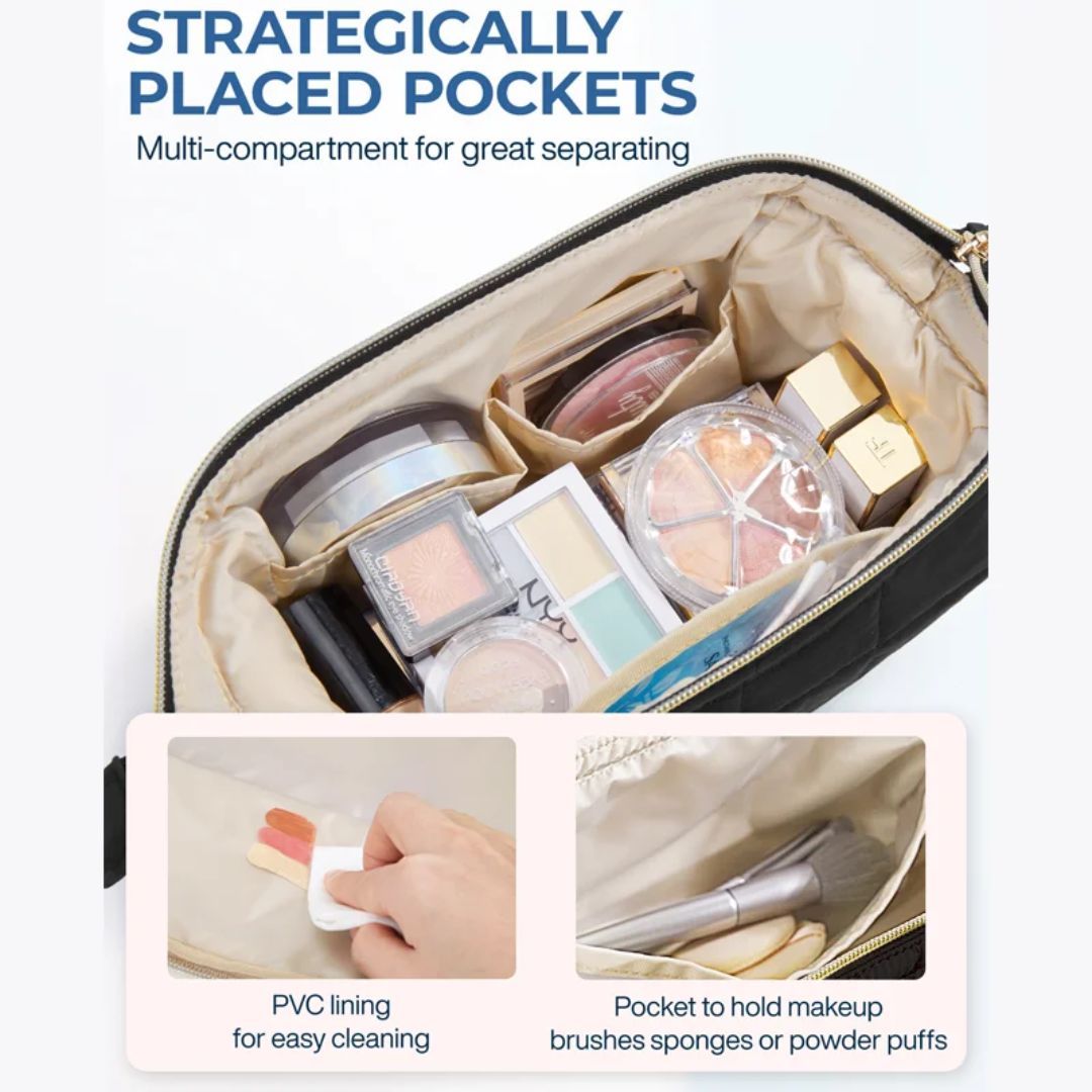 trousse cosmétique femme spacieuse