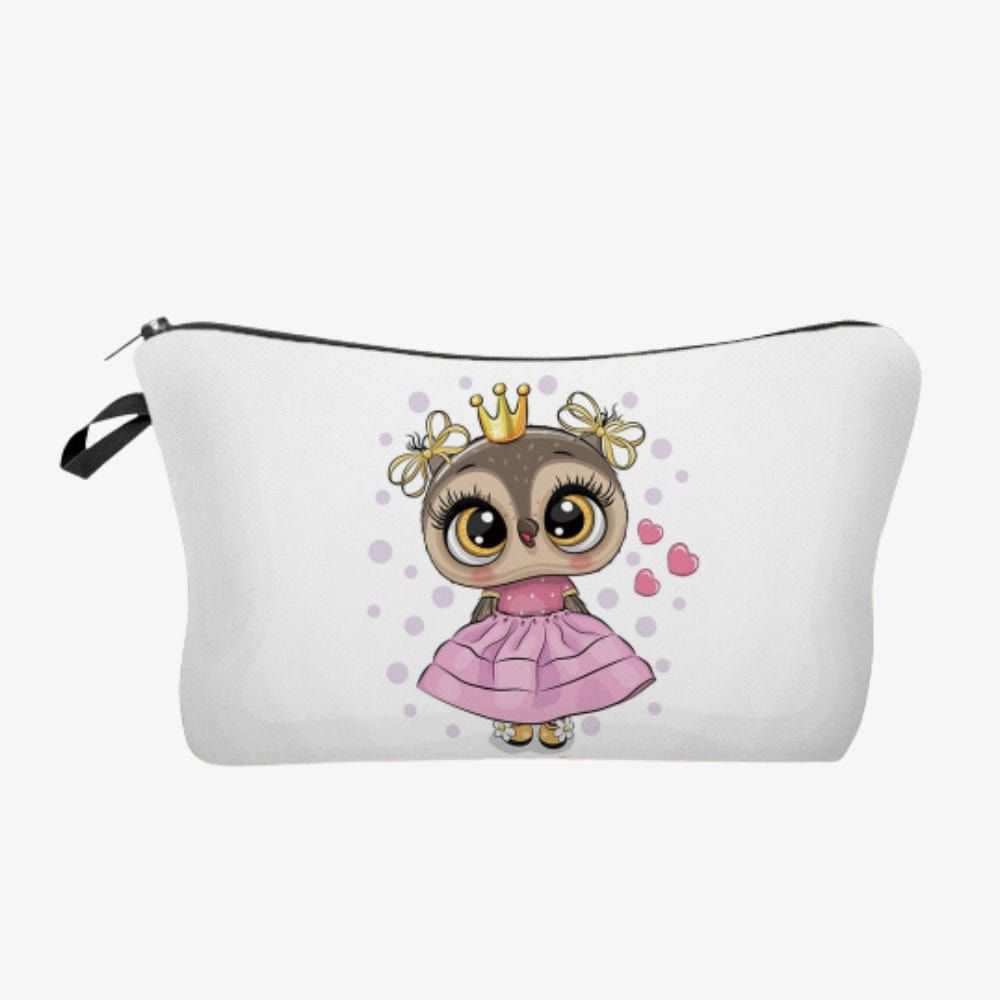 Trousse de toilette fille - princesse hibou