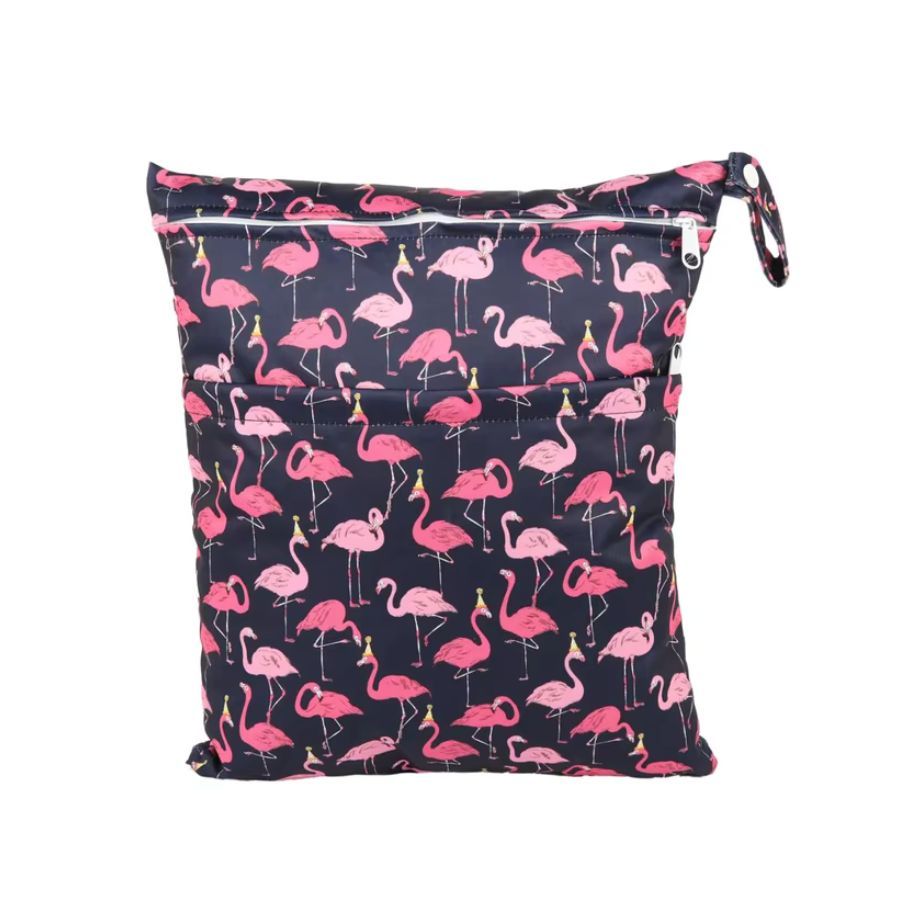 Trousse de toilette flamant rose