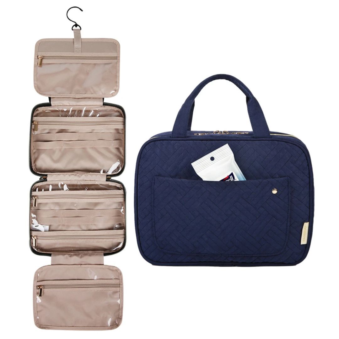 Trousse de toilette pliable à suspendre – Image 4