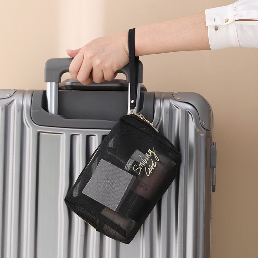 Trousse de toilette rectangulaire transparente femme – Image 2