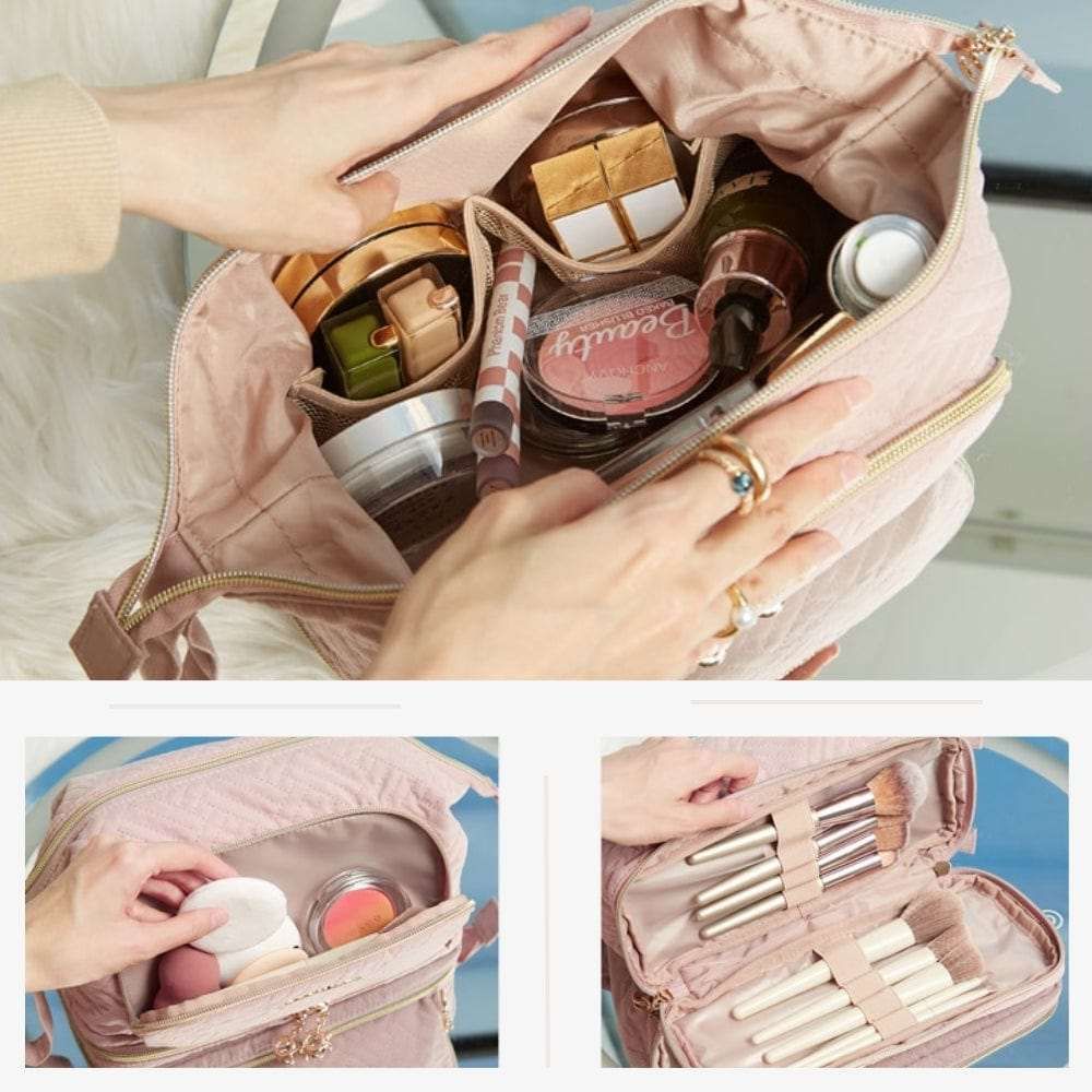 trousse de voyage pour produits de beauté