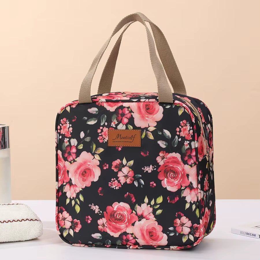 Vanity glamour - motif floral rose romantique & intemporel – Image 2