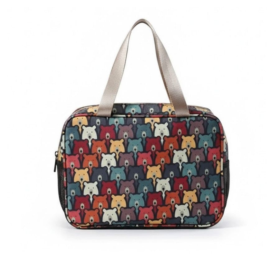 Vanity motifs oursons en couleur - format voyage