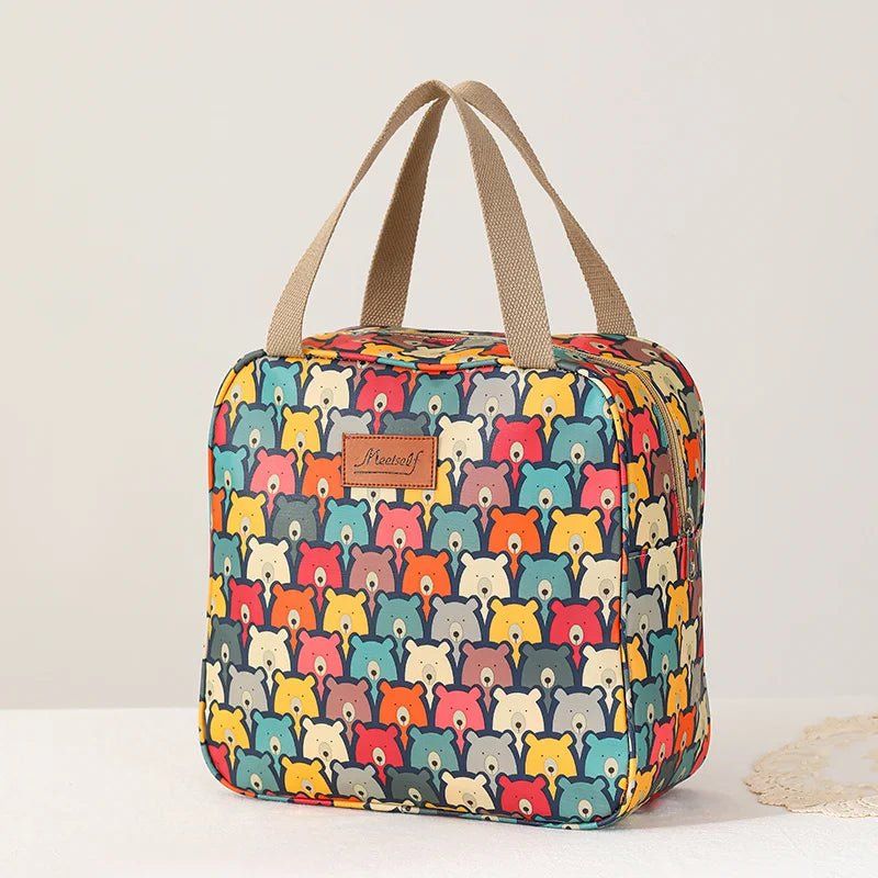 Vanity souple pour femme - format voyage, motifs oursons – Image 2