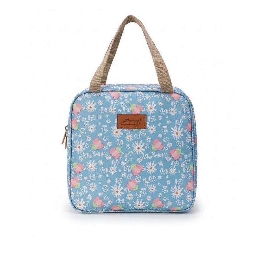 Vanity trousse de toilette femme étanche - motif printanier