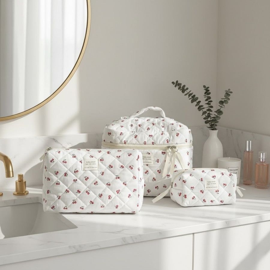 Vanity trousse de toilette femme - cerises – Image 5