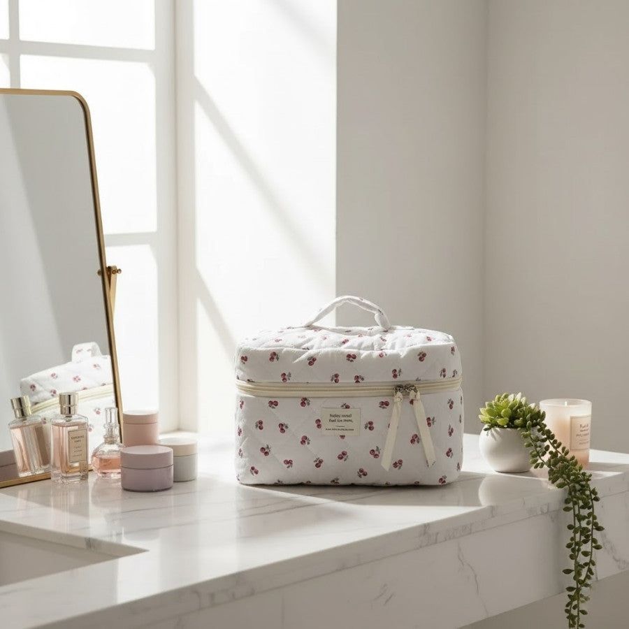 Vanity trousse de toilette femme - cerises – Image 3