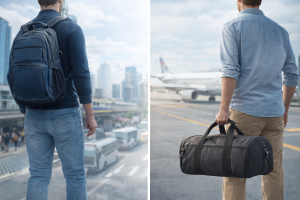 Sac à dos ou sac de voyage cabine : comparaison pour choisir le meilleur bagage en avion.