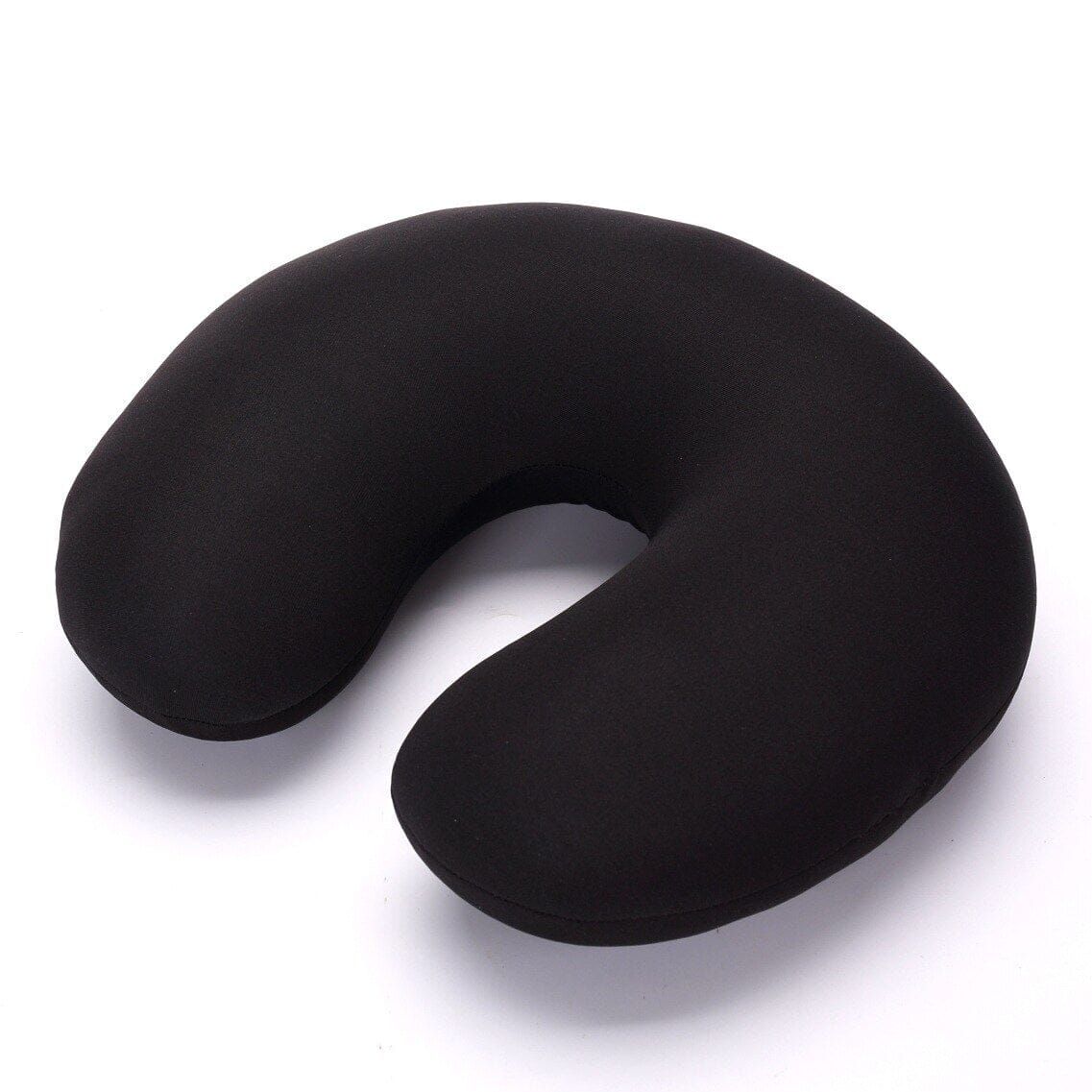 coussin de voyage microbilles noir