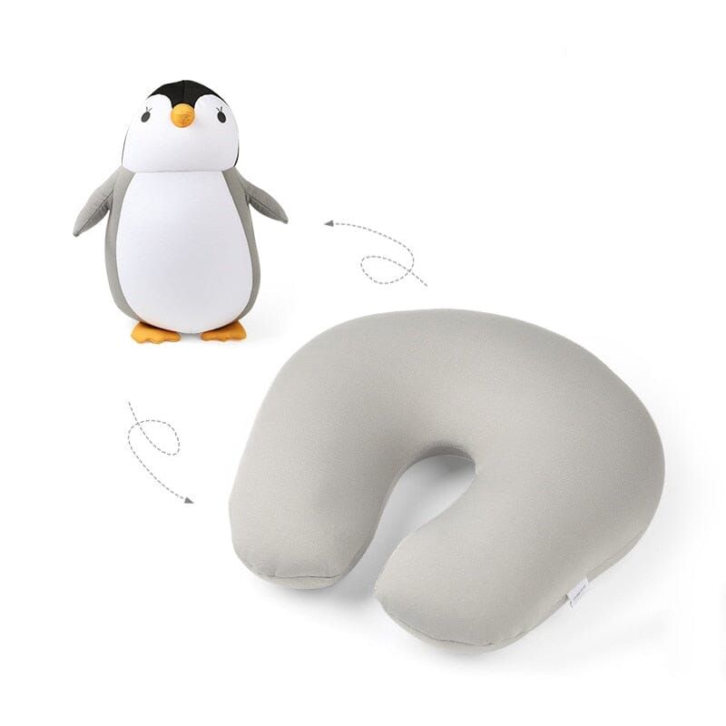Coussin De Voyage Pingouin Convertible