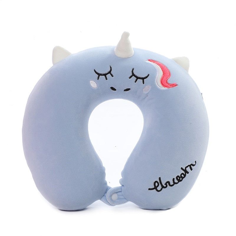 coussin ergonomique licorne pour voyages