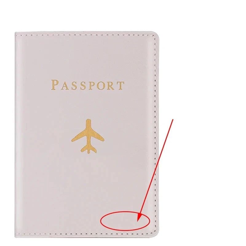 Design original pour protège-passeport avion