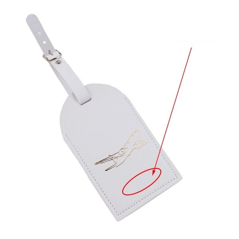 étiquette bagage colorée pour identification facile