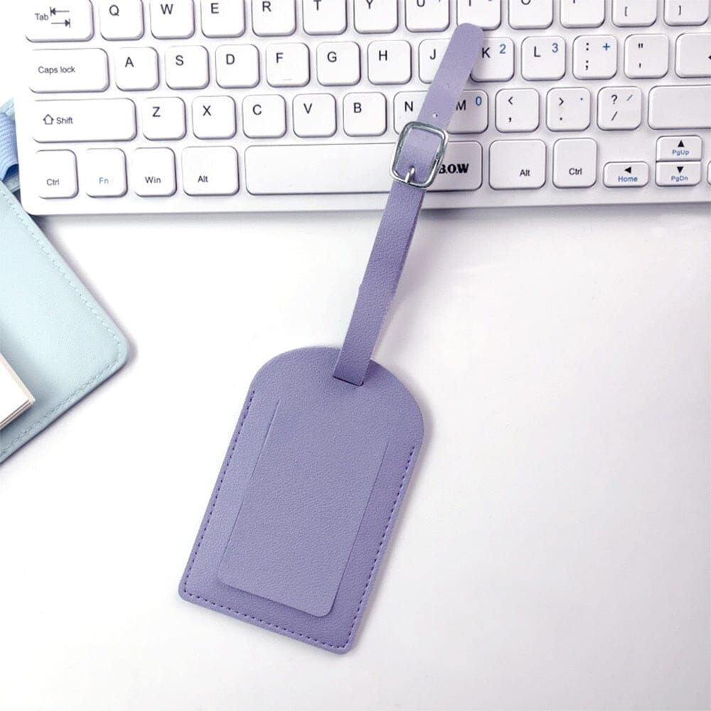 étiquette bagage originale faite main