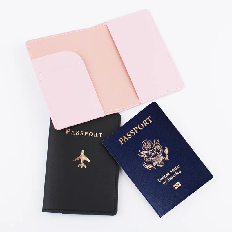 Étui à passeport design avion