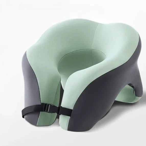 oreiller de repos de voyage en mousse ergonomique