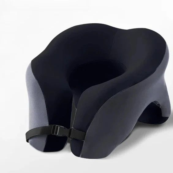 oreiller de voyage compact en forme de mémoire