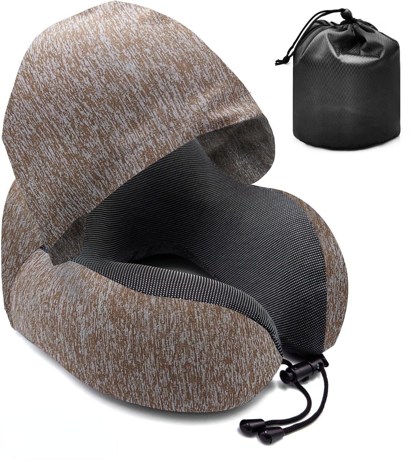 oreiller mémoire de forme pour confort en voyage