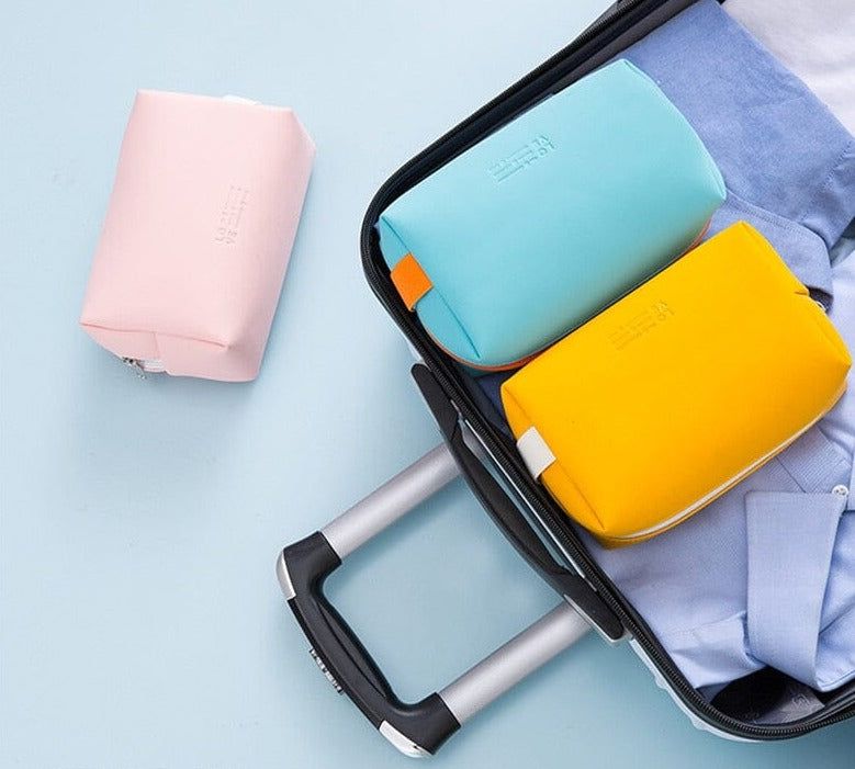 organisateur de maquillage compact pour voyage