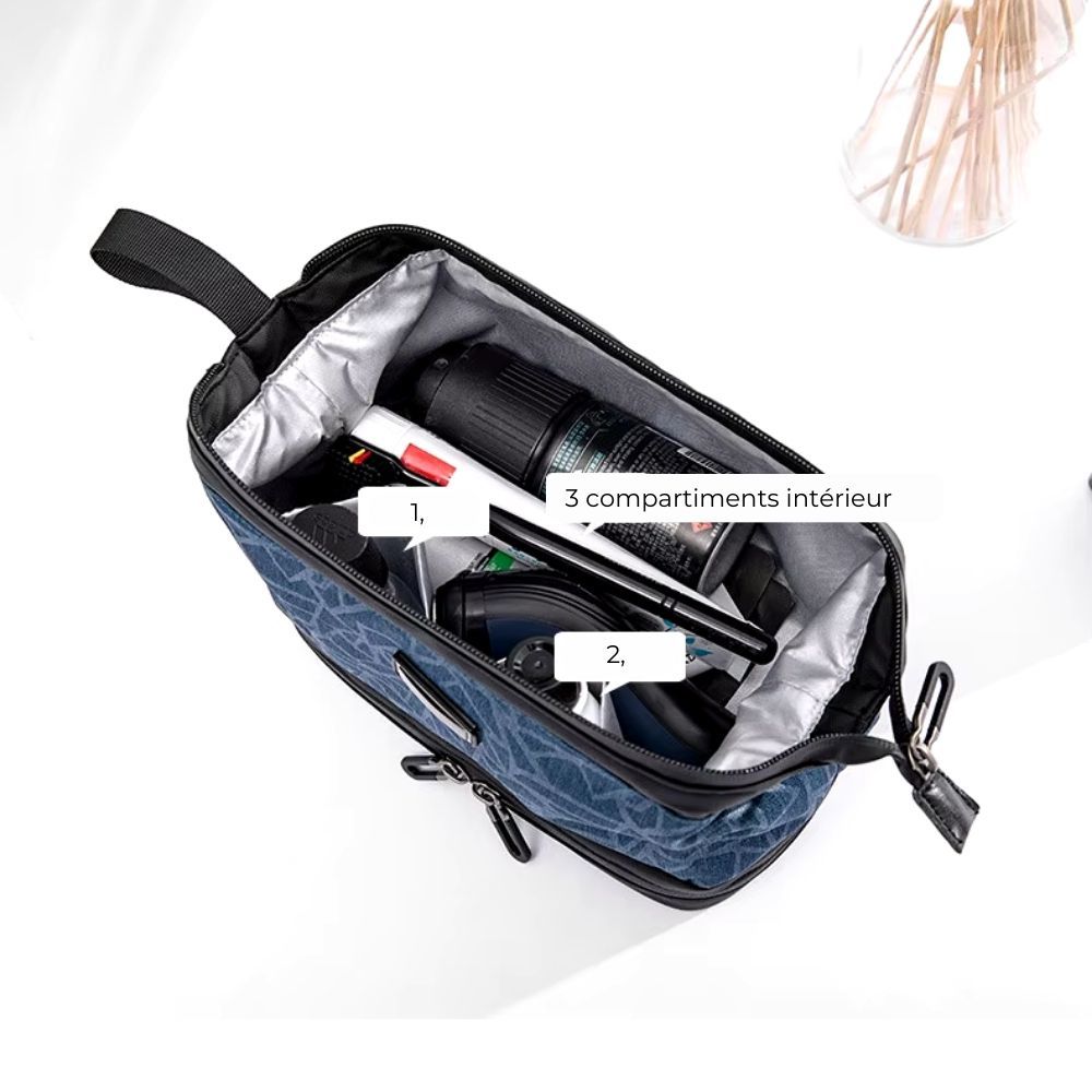 Petite trousse de toilette de voyage homme – Image 8