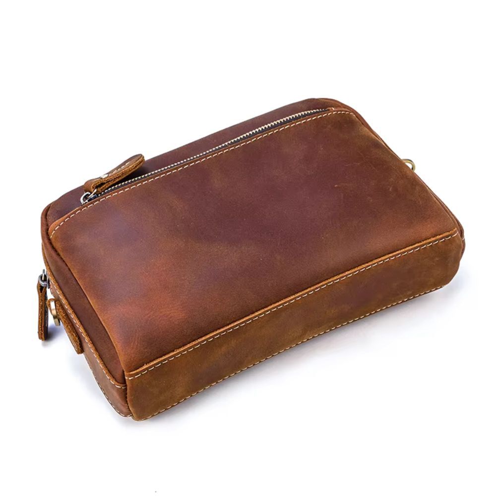 Pochette de Voyage en Cuir pour Homme – Image 7