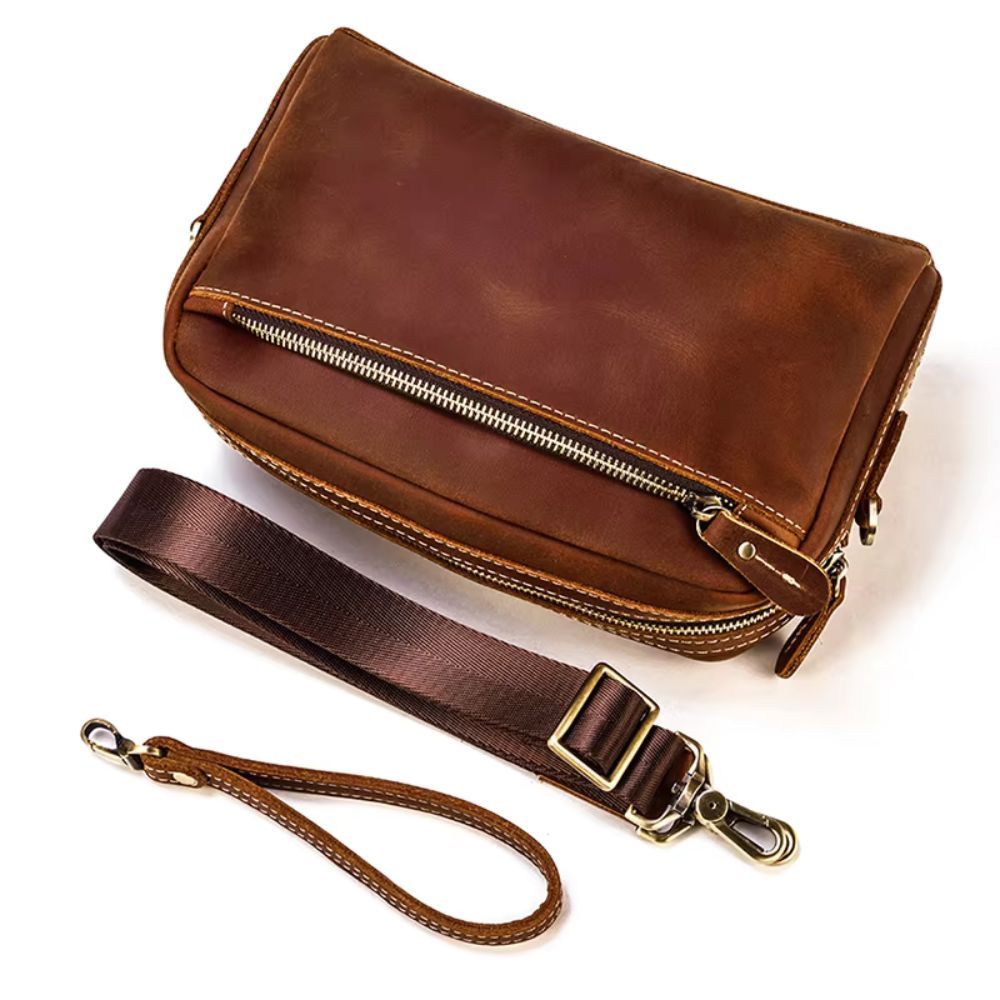 Pochette de Voyage en Cuir pour Homme – Image 8