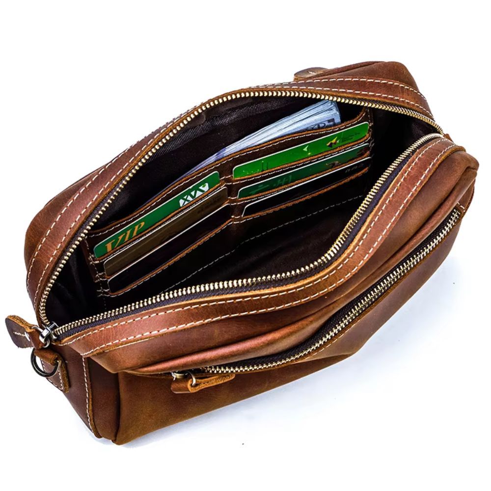 Pochette de Voyage en Cuir pour Homme – Image 6