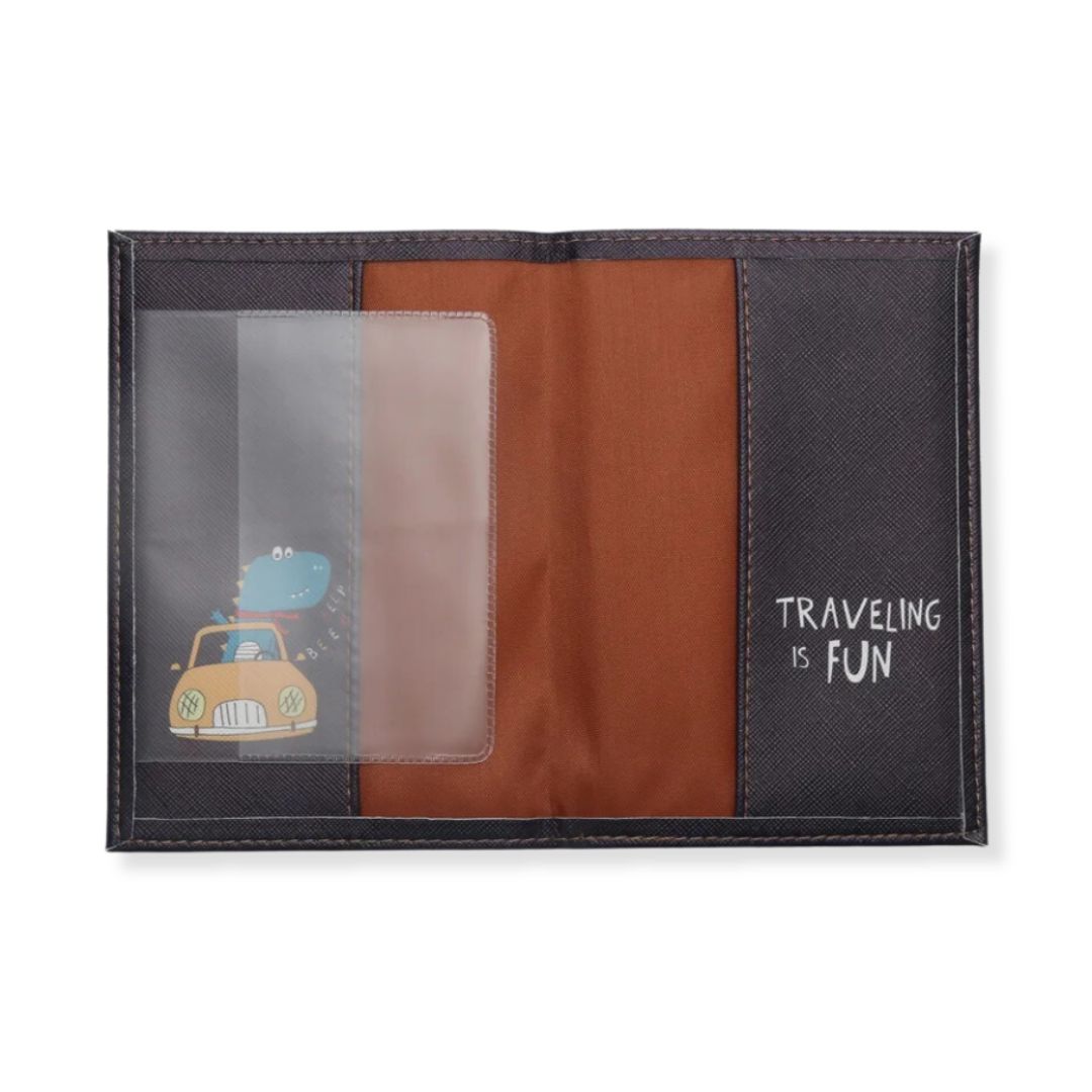 Porte-Passeport Enfant Avion