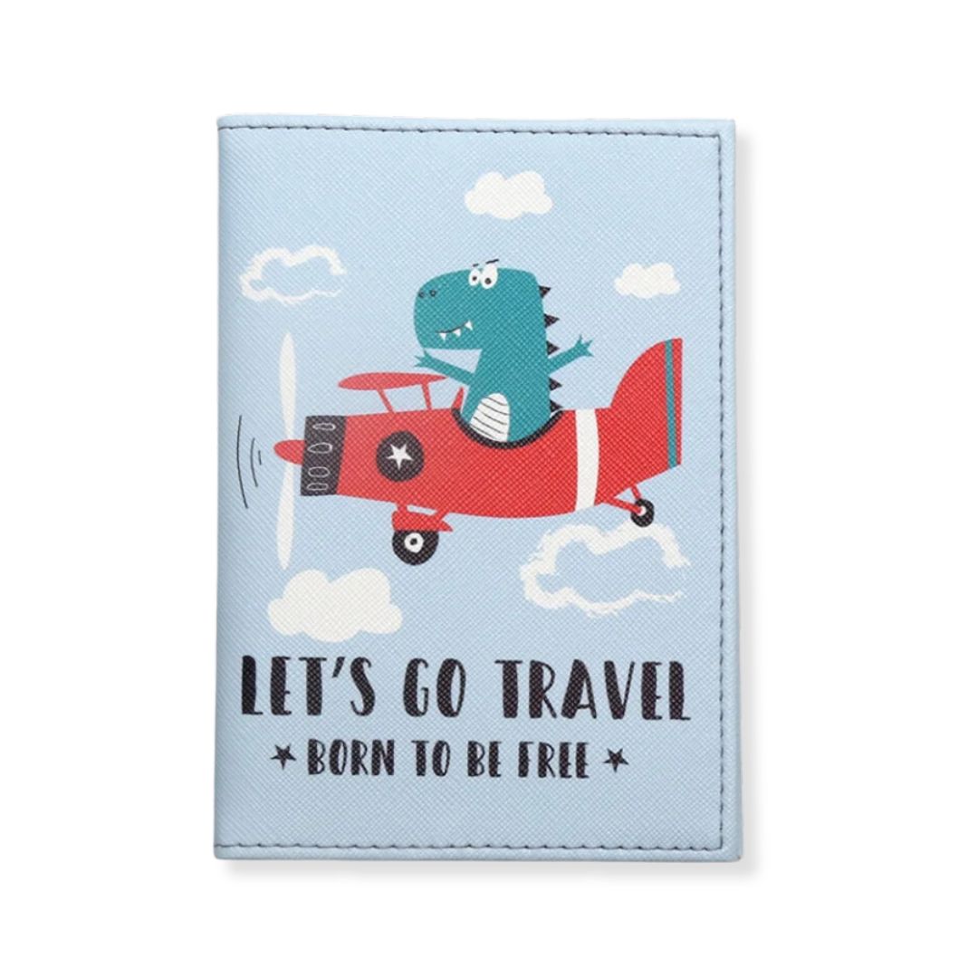 Porte-Passeport Enfant Avion – Image 2