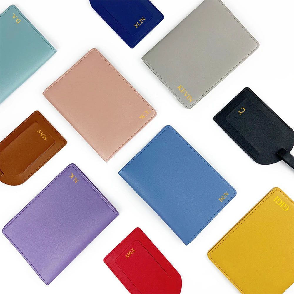 Protège Passeport Et Étiquette Valise Personnalisables